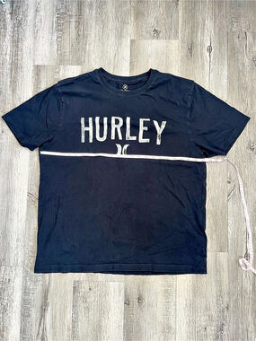 Hurley Men's Cotton Tee Black Size XL